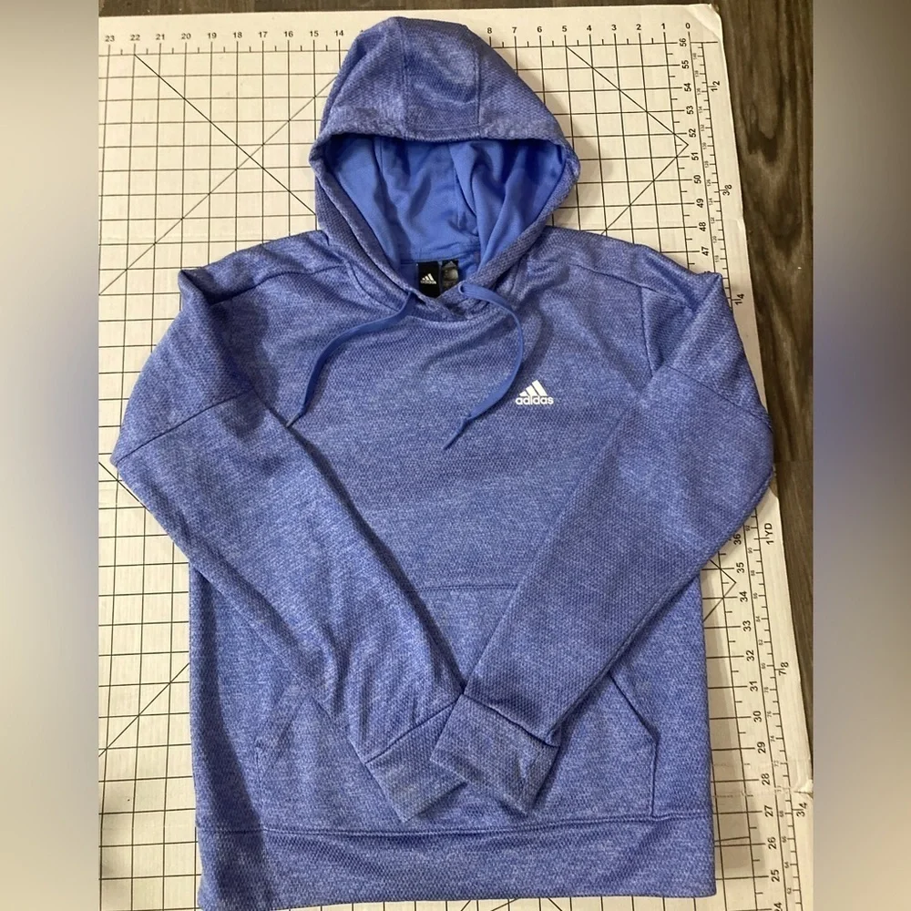 Adidas Women’s Size Small Blue-Purple‎ Hoodie Sweatshirt